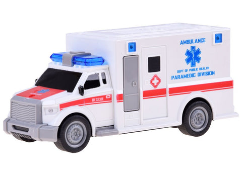 Ambulance med Lys og Lyd