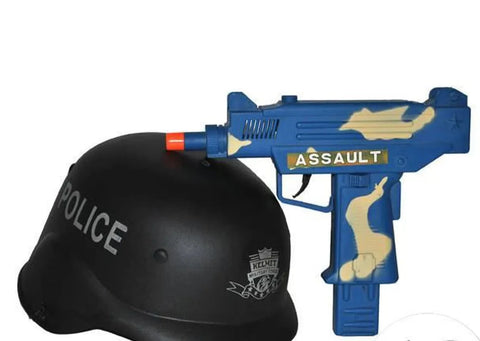 Politi Hjelm og Skyder