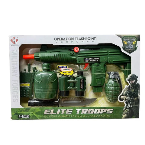 Militærsæt 6 dele