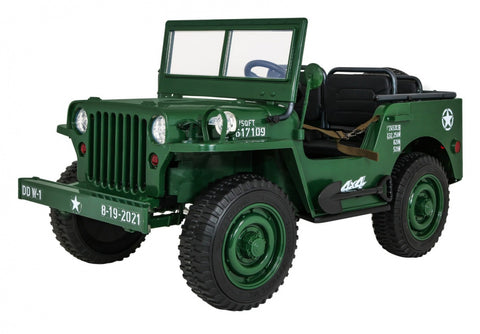 El Bil Jeep Army Classic Adventure XXL 4WD 24V