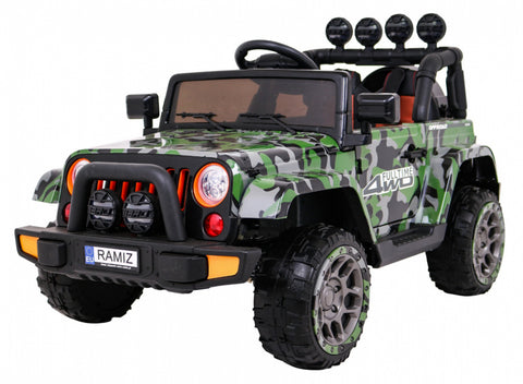 El Bil Jeep Fulltime 4WD Moro 12V