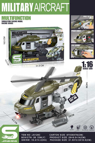Redningshelikopter 1:16 Militær