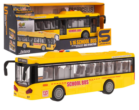 Skole Bus Gul 1:16