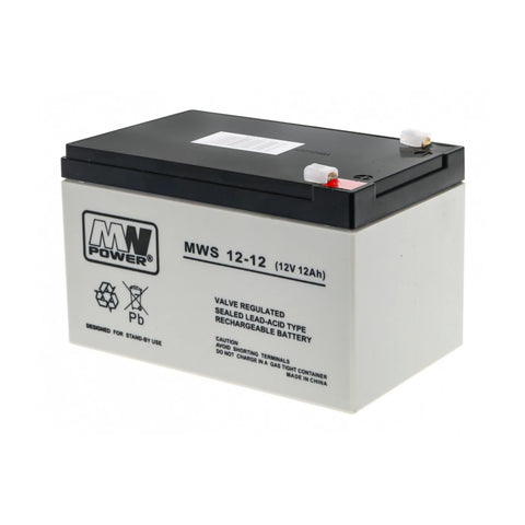 Batteri 12V 12Ah