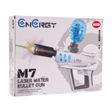 Gelblaster med tilbehør