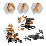 Samlesæt Lastbil + Gravemaskine 185 Dele