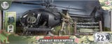 Action Militær Helikopter med 2 Figurer og tilbehør