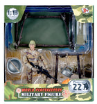 Action Militærfigur + Camp 1:18
